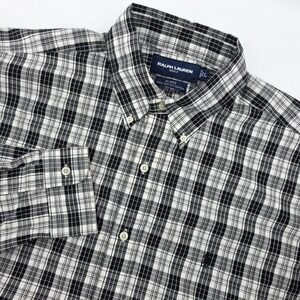 Ralph‎ Lauren Golf Blake Mens L Button Down Plaid Long Sleeve Shirt